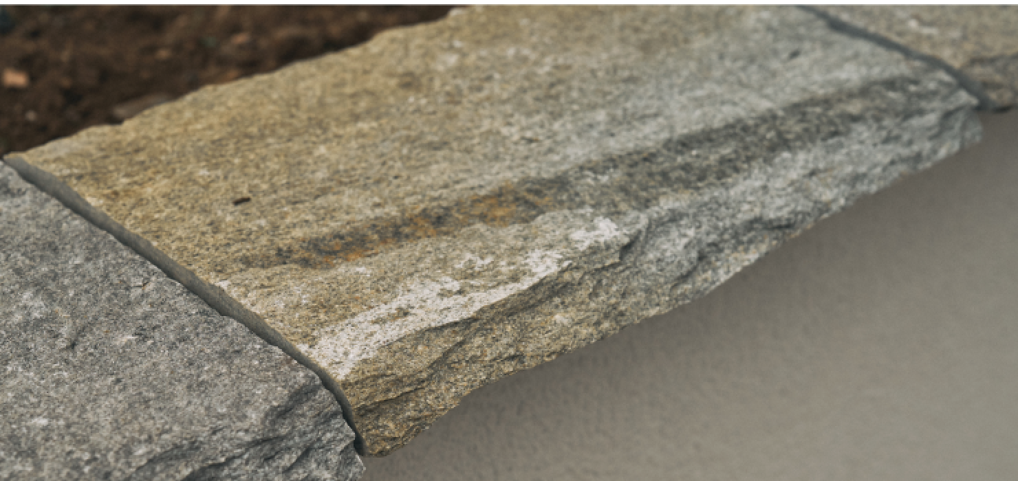 Gneiss Antique Coping 300mm wide by 30 to 40mm thick 
