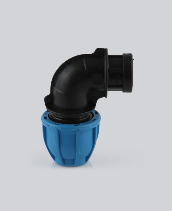 90 Degree Elbow Compression / Female thread 
